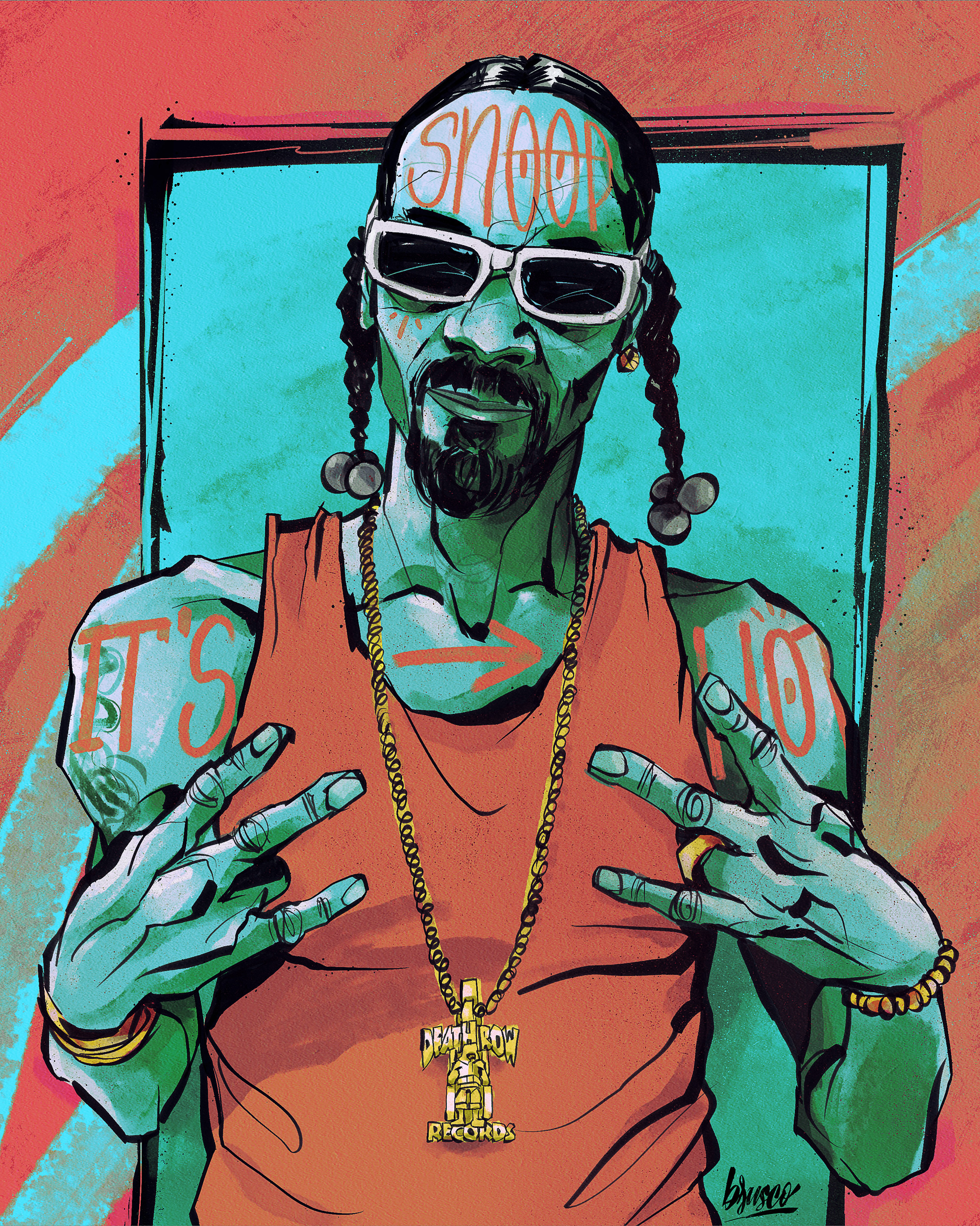 Snoop Dogg byBrusco